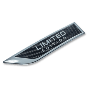 Limited Edition Plastic Nameplate